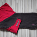 fleece mikina růžová